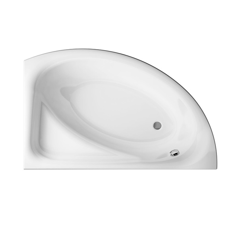 MEZA 160×100 Bathtub Asymmetric Right S301-123