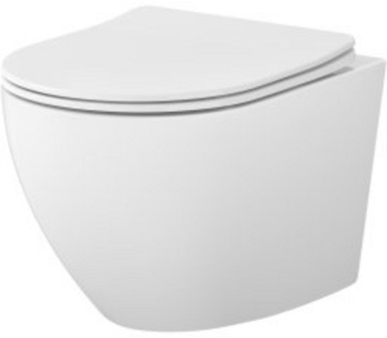CERSANIT VORTEX COMPACT TOILETPOT WIT HANGEND RIMLESS SOFT-CLOSE DIEPSPOEL 5901771167679