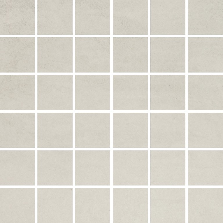 CONCRETE FLOWER LIGHT GREY MOSAIC 30X30