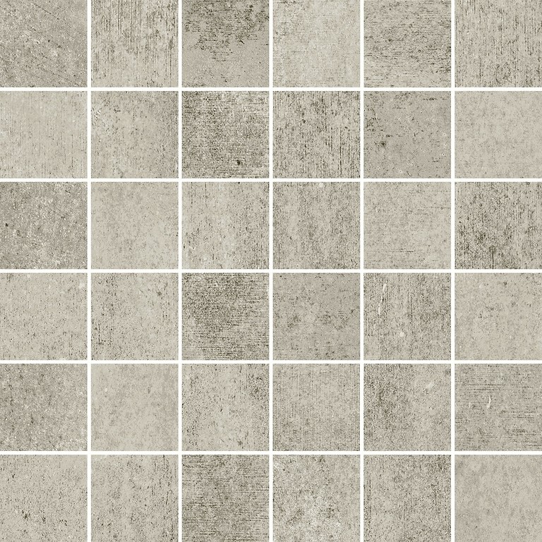 GRAVA LIGHT GREY MOSAIC MATT 30X30