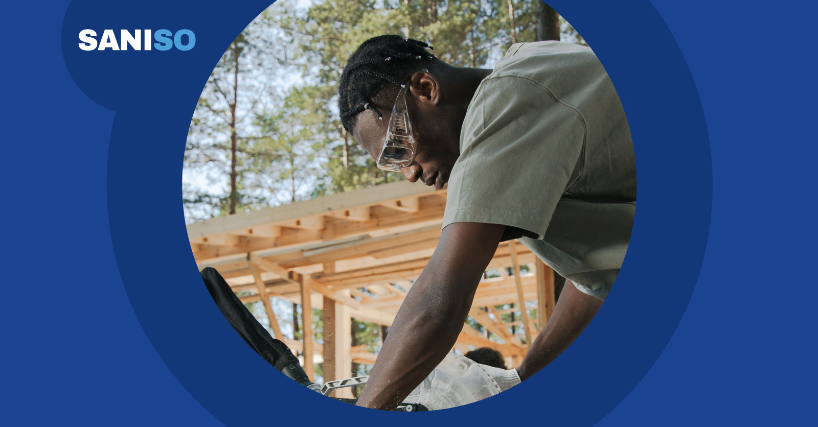 Safety tip of the week: preventing eye injuries when grinding, sawing, chiselling and drilling