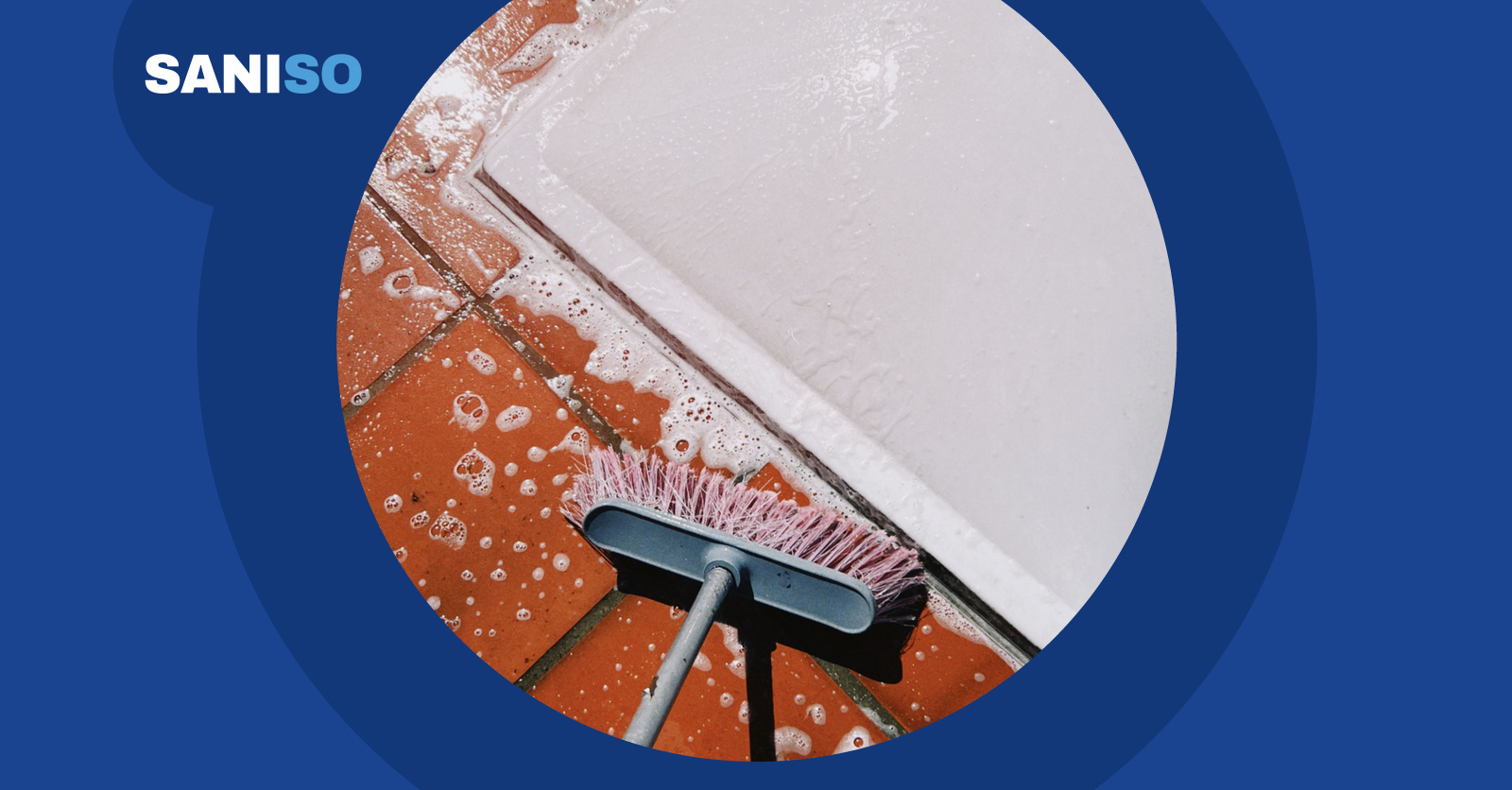 How to clean while tiling