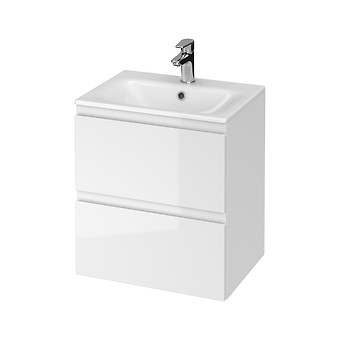 SET B273 MODUO-IN 50 WHITE DSM (CABINET + WASHBASIN) S801-312-DSM
