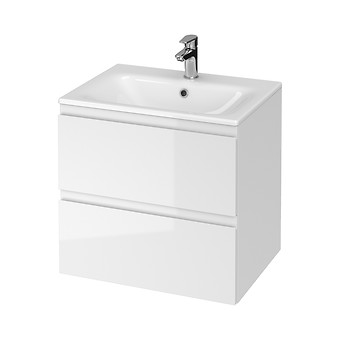 SET B275 MODUO-IN 60 WHITE DSM (CABINET + WASHBASIN) S801-314-DSM