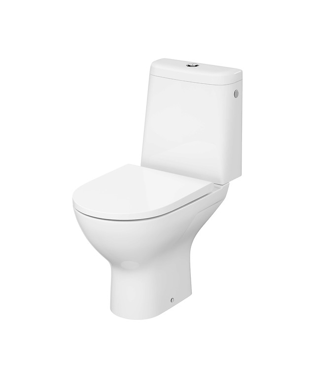 WC COMPACT 878 COLOUR PRO OVAL CERSANIT VORTEX 010 TANK ROUND WITH LARGA OVAL SLIM WRAP TOILET SEAT K103-051