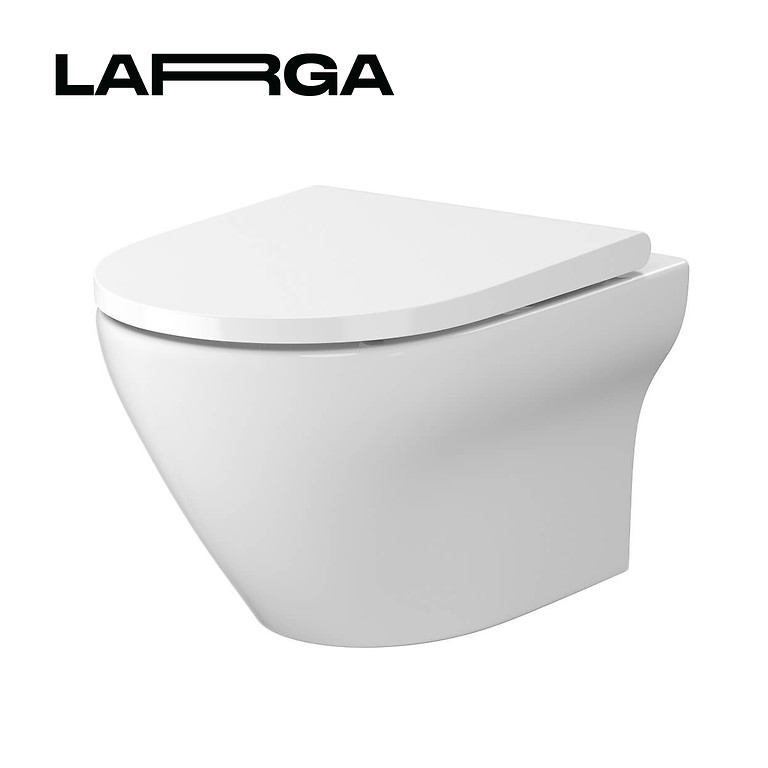 Wall Hung Bowl HF LARGA Oval CleanOn Box K120-003
