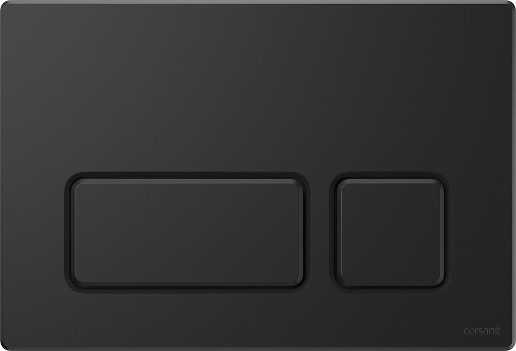 BLOCK SPOELKNOP ZWART MAT K97-455