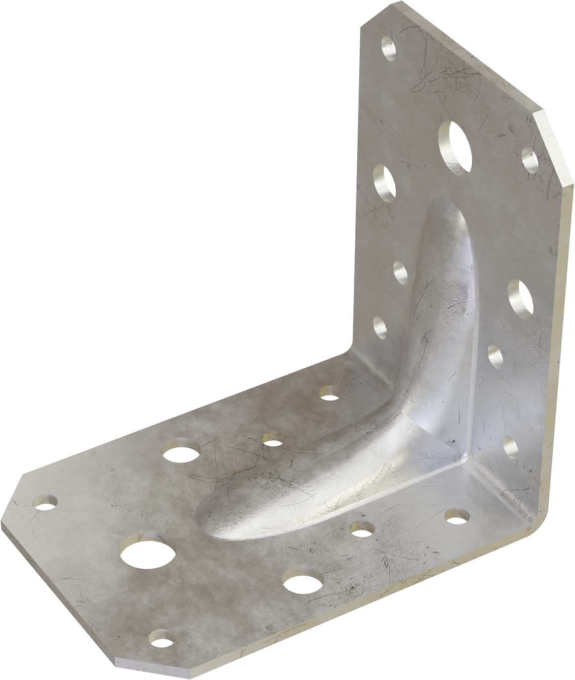 Reinforced extruded angle section KPW 40x40x40mm, thickness: 2.0mm STALCO KPW1 - 40/40/40