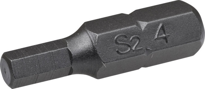 Bit tip 1/4" HEX 4 x 25 mm STALCO S-13404