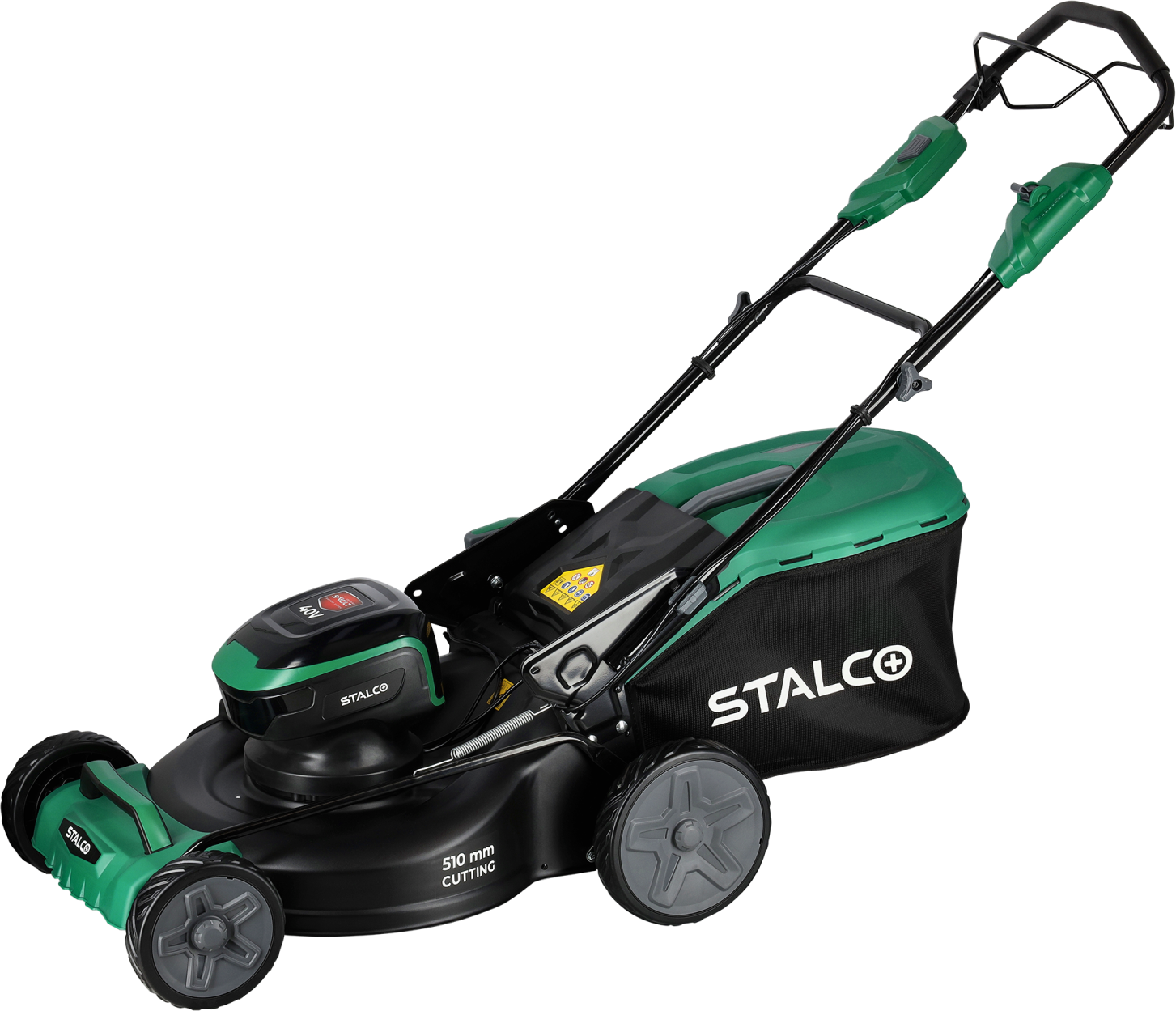 Cordless Self-Propelled Lawn Mower LMS40-51BLSP STALCO S-97718