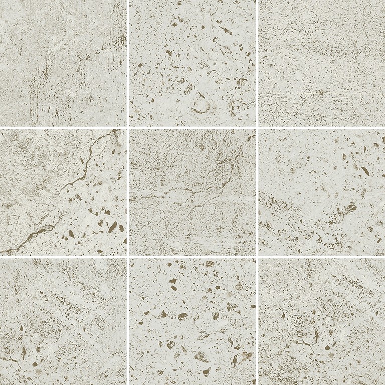 NEWSTONE WHITE MOSAIC MATT BS 30X30