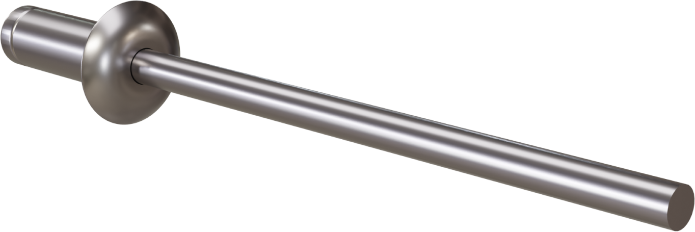 Aluminum-steel blind rivets NITM STALCO NITM - 3.0X12