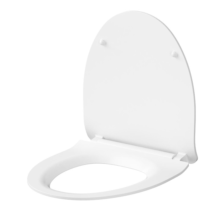 PARVA SLIM DUROPLAST, SOFT-CLOSE AND EASY-OFF TOILET SEAT K98-0136