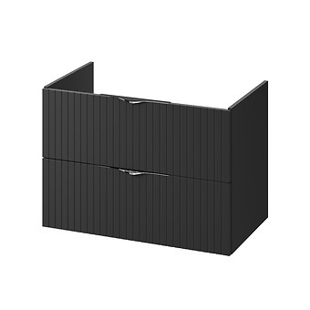 WASHBASIN CABINET TIRSO 80 BLACK MATT S1017-011