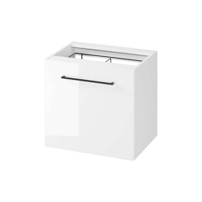 CABINET WITH LAUNDRY BASKET LARGA WHITE S164-044