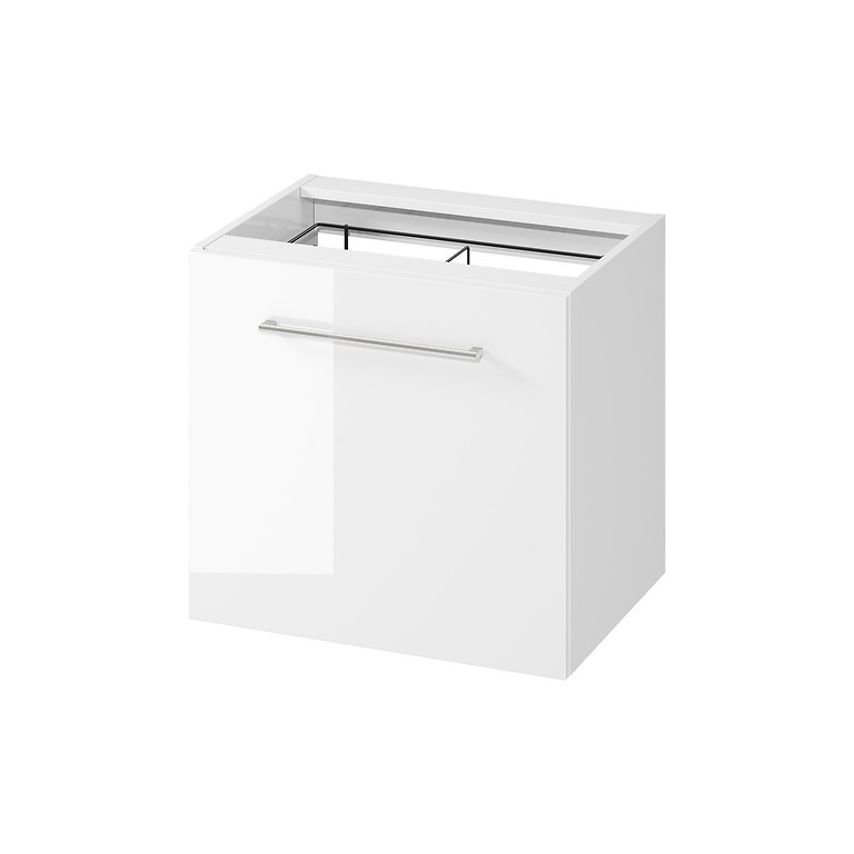 CABINET WITH LAUNDRY BASKET LARGA WHITE S164-044