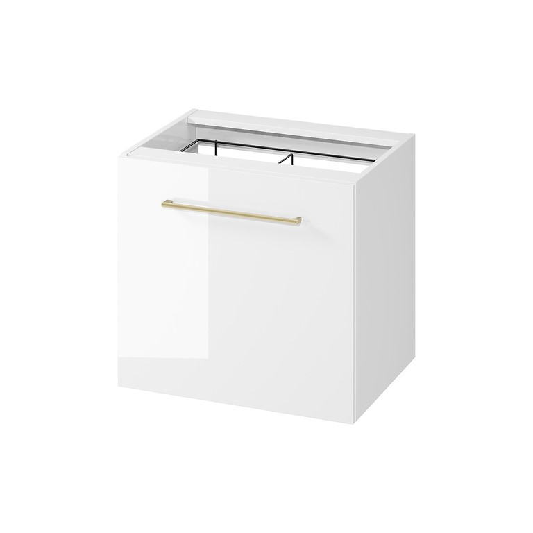 CABINET WITH LAUNDRY BASKET LARGA WHITE S164-044