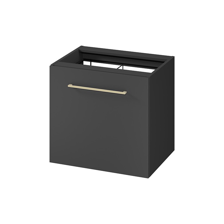 CABINET WITH LAUNDRY BASKET LARGA ANTHRACITE S164-045