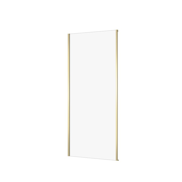 DOUCHEWAND LARGA GOUD MAT 80×195 TRANSPARANT GLAS S164-069