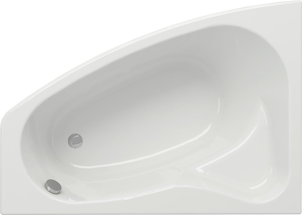 SICILIA 140×100 Bathtub Asymmetric Left S301-093