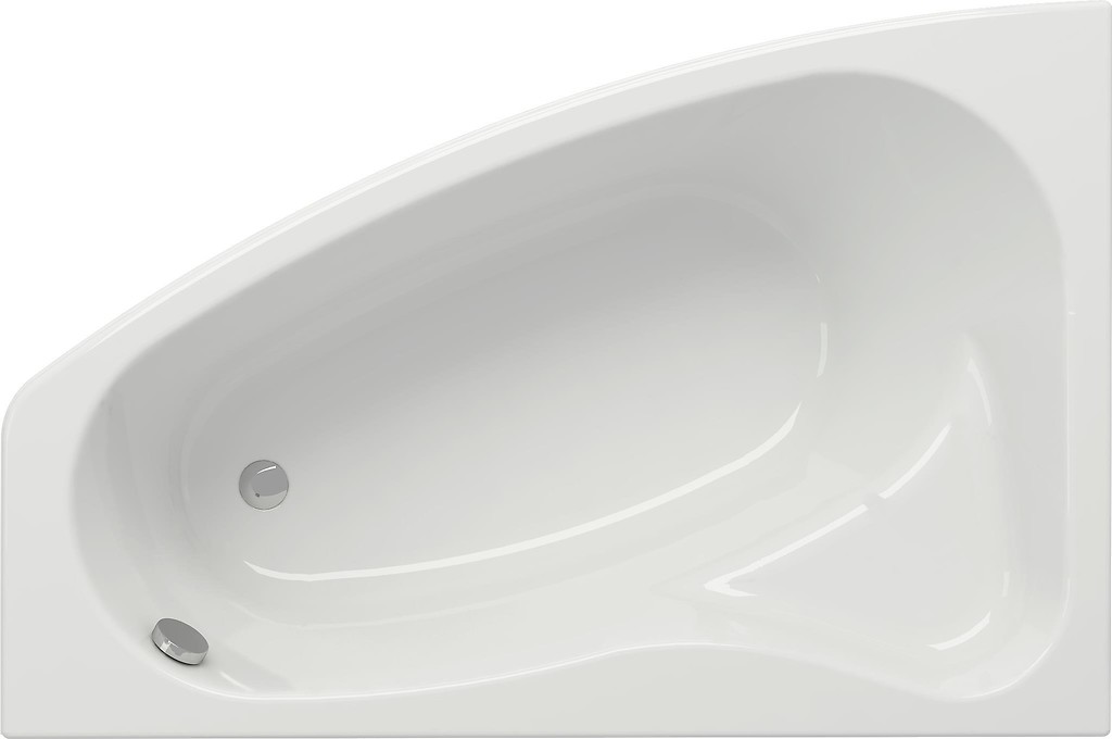SICILIA 150×100 Bathtub Asymmetric Left S301-095