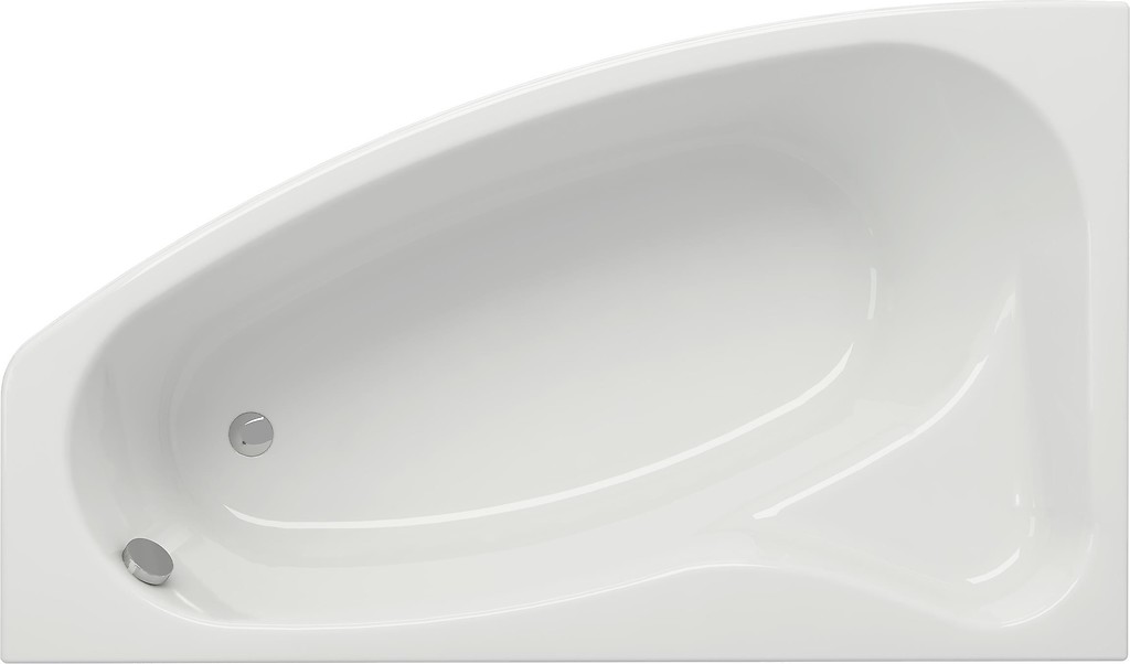SICILIA 170×100 Bathtub Asymmetric Left S301-097