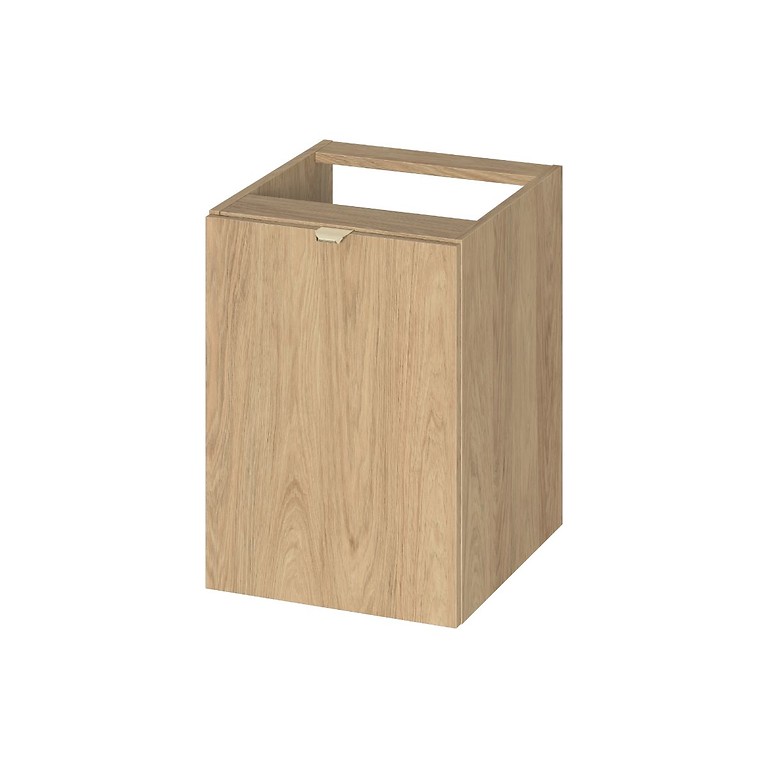 BONICA 40 UNDER COUNTERTOP CABINET WITH LAUNDRY BASKET OAK HIKORA DSM S4033-033