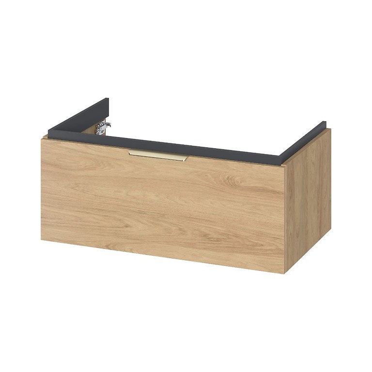 BONICA 80 WASHBASIN CABINET WITH 1 DRAWER OAK HIKORA DSM S4041-022
