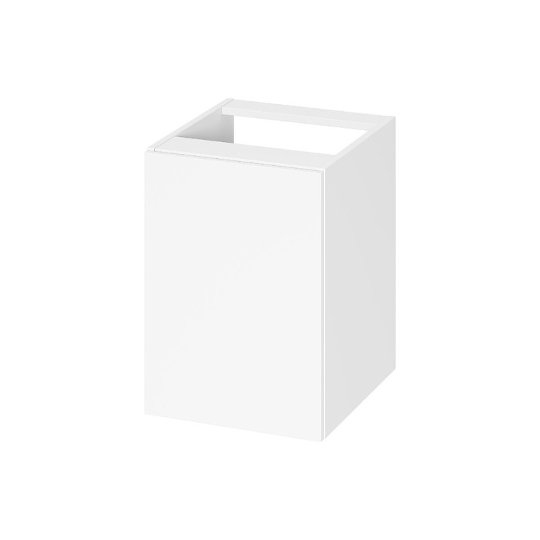 BONICA 40 UNDER COUNTERTOP CABINET WITH LAUNDRY BASKET PUSH WHITE DSM S4041-026