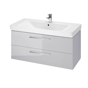 SET B307 LARA MILLE 100 GRIJS DSM (KAST + WASTAFEL) S801-332-DSM