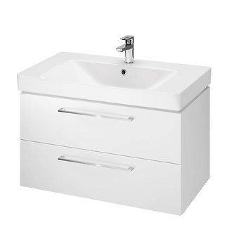 SET B348 LARA MILLE 80 WHITE DSM (CABINET + WASHBASIN) S801-338-DSM