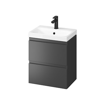 MODUO SLIM 50 washbasin cabinet anthracite DSM S590-075-DSM