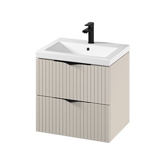 SET C145 TIRSO 60 CASHMERE MATT (CABINET+WASHBASIN) S801-541