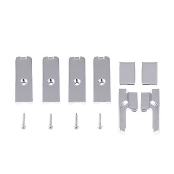 SET VAN KUNSTSTOF ELEMENTEN EN SCHROEVEN MODUO HALF ROND S900-2647