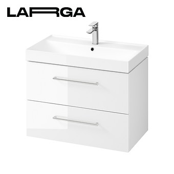 Washbasin Cabinet LARGA 80 - white S932-073