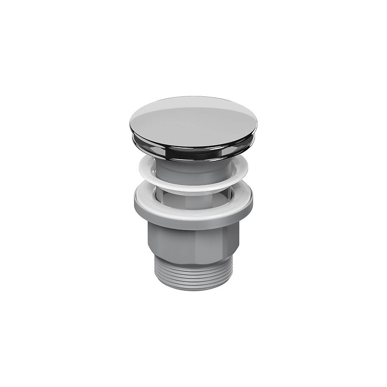 PLASTIC CLICK-CLACK PLUG G 1 1/4″ CHROME S951-272