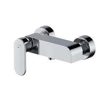 CREA wandgemonteerde douchekraan chroom S951-319