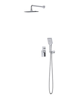 SET B342 LARGA ingebouwde set met bad-douchekraan chroom S952-029