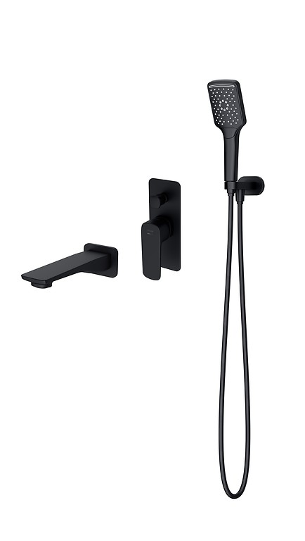 SET B734 LARGA BAD INBOUWSET ZWART (VIRTUELE SET) S952-044