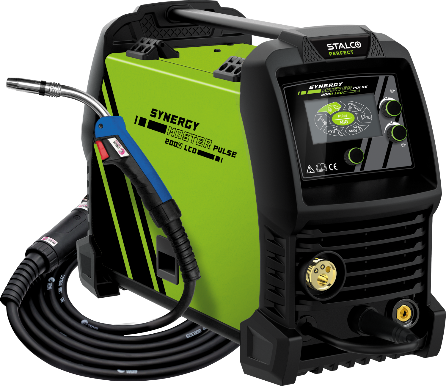 MIG/MAG SynergyMaster Pulse 200LCD welding machine STALCO PERFECT S056698556