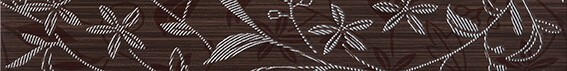 TANAKA BROWN BORDER FLOWER 5X40