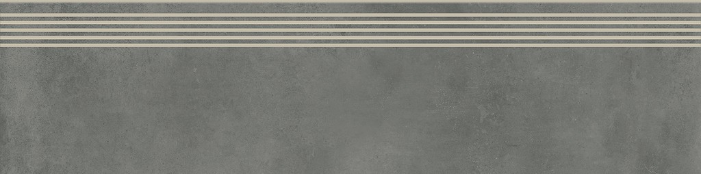 FOGGY NIGHT GREY STEPTREAD MATT RECT 30X120