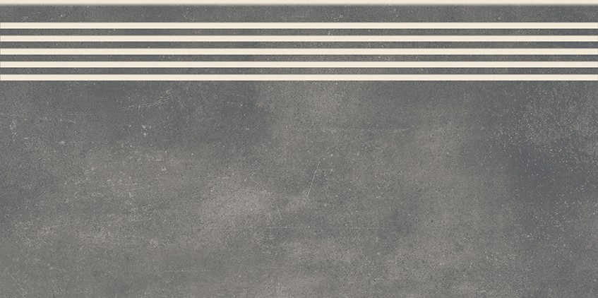 GPT1108 GRAPHITE STEPTREAD MATT RECT 30X60 ND1360-017