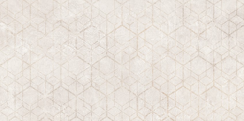 LIV TERRIA IVORY GEO DECOR MATT RECT 30x60 G1 NT1654-060-1