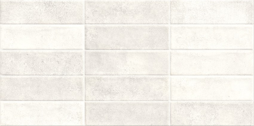 WT1093 WHITE GLOSSY 29,7X60 G1