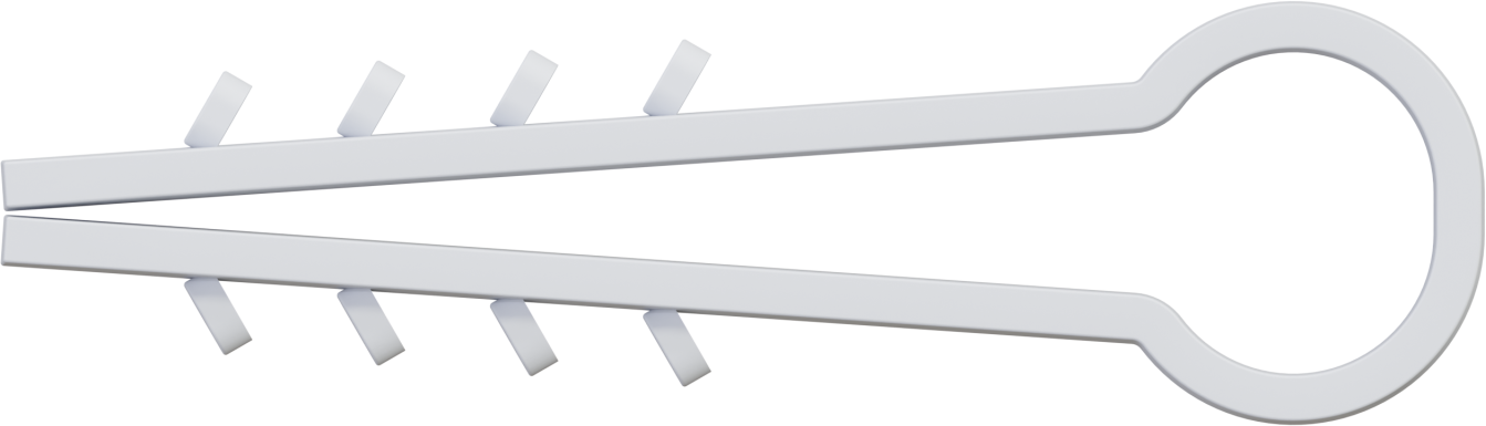 Bevestigingsbeugel voor ronde kabels UMO UMO-6 STALCO UMO-6
