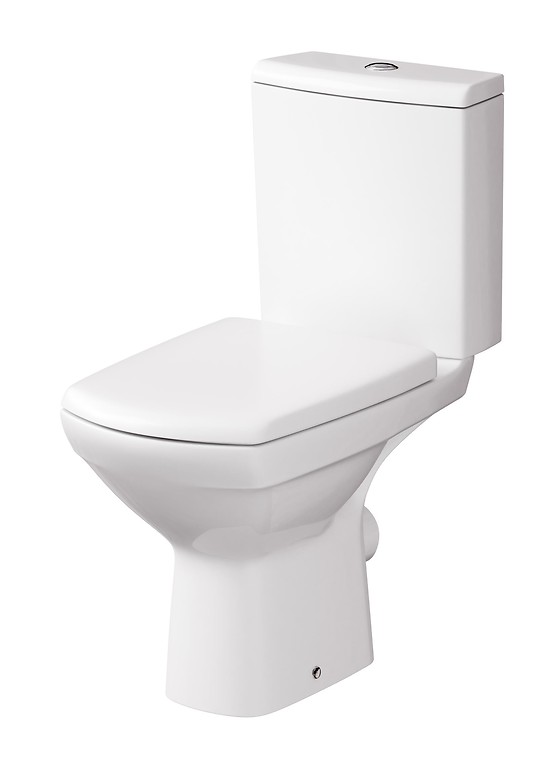 CARINA 010 WC compact set with CARINA duroplast, antibacterial, soft-close and easy-off toilet seat K31-014