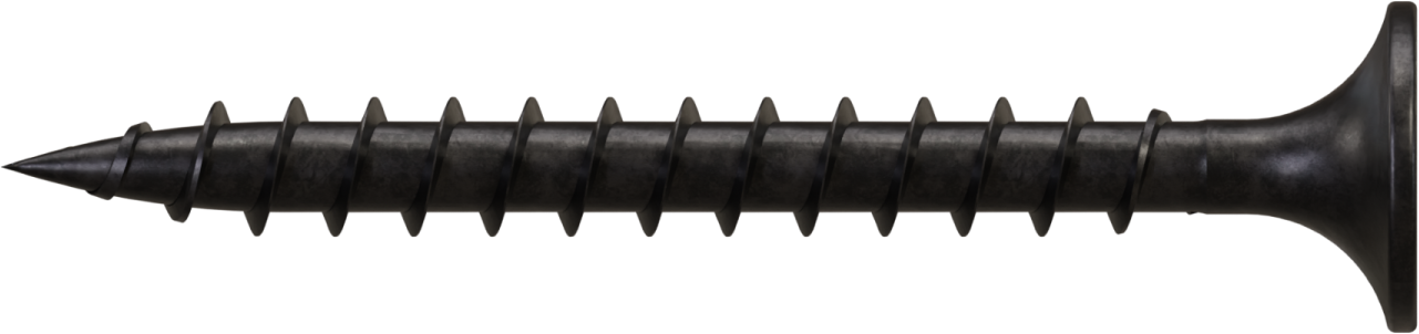 Phosphated screw for fastening plasterboards to MS steel profiles ø3.5 x 25 mm STALCO KŚM - 3.5X25