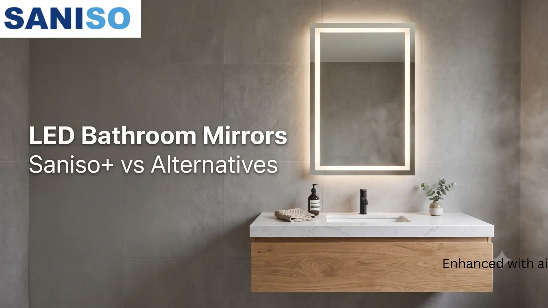 Buying an LED Bathroom Mirror: Saniso+ vs. Alternatives