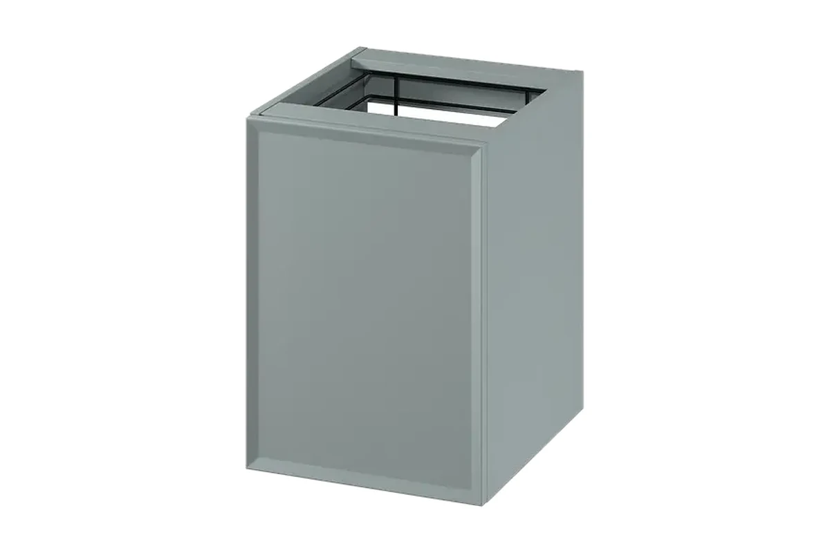 Kasten met wasmand